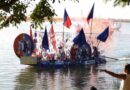 Beleza e criatividade marcam desfile fluvial de Canoas Ornamentadas em São João da Barra